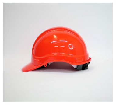 Orange Hard Hat Side